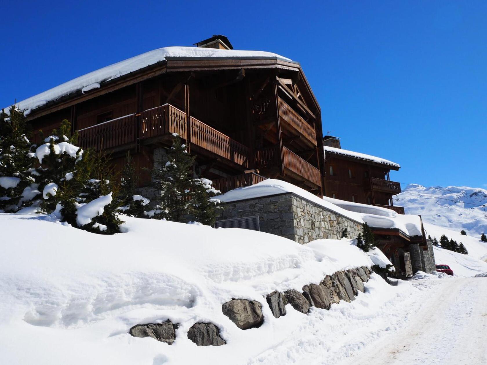 Residence Sapiniere - Appartement Spacieux - Depart Ski Aux Pieds - Terrasse Mae-0574 Saint-Martin-de-Belleville Buitenkant foto